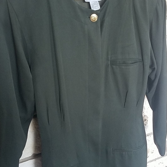 Nordstrom point of view dress size womens green - Picture 3 of 4